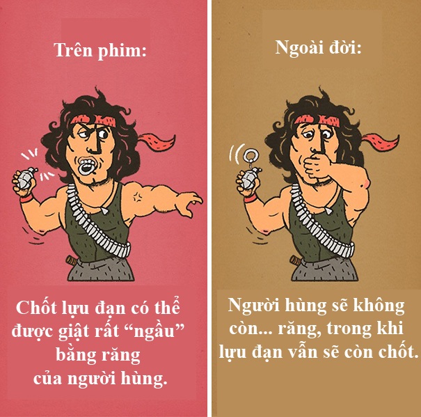 12 điều vô lý thường thấy nhất trên màn ảnh - 1 12 điều vô lý thường thấy nhất trên màn ảnh - 1