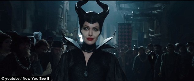 Trong phiên bản hoạt hình “live-action” - “Maleficent” (Tiên hắc ám - 2014), nhân vật tiên hắc ám với diễn xuất của Angelina Jolie vẫn được tạo hình với xương gò má nhô cao, nhọn, xương hàm góc cạnh và đường chân mày sắc lẹm.