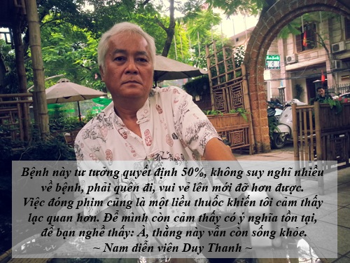 Nỗi ân hận của Vân Dung và niềm kiêu hãnh của NSND Thái Bảo... - 3 Cuộc đời lắm bi kịch của diễn viên bị ghét nhất màn ảnh Duy Thanh - Thể hiện thành công rất nhiều vai phản diện trong các bộ phim truyền hình nổi tiếng nên nghệ sĩ Duy Thanh vẫn luôn bị xem là diễn viên bị ghét nhất màn ảnh. Với vẻ ngoài phong lưu, nghệ sĩ… ít ai ngờ rằng, cuộc đời của nam nghệ sĩ này lại có khá nhiều bi kịch, nhất là cùng lúc ông đang phải đối diện với 2 căn bệnh ung thư.