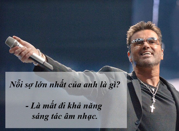 George Michael: “Nỗi sợ lớn nhất là mất đi khả năng sáng tạo” - 2 George Michael: “Nỗi sợ lớn nhất là mất đi khả năng sáng tạo” - 2
