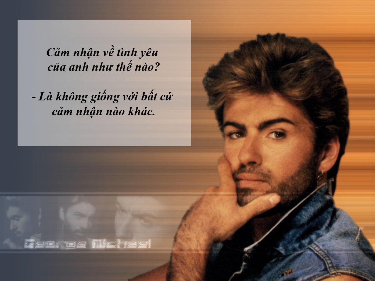 George Michael: “Nỗi sợ lớn nhất là mất đi khả năng sáng tạo” - 8 George Michael: “Nỗi sợ lớn nhất là mất đi khả năng sáng tạo” - 8