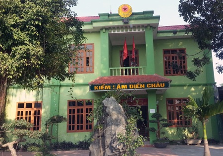 Phiếu nộp tiền truy thu 12,8 triệu đồng vào Kho bạc huyện Diễn Châu của ông Nguyễn An Ninh