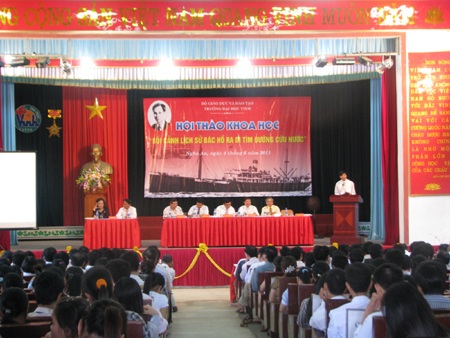 Hội thảo “Bối cảnh lịch sử Bác Hồ ra đi tìm đường cứu nước” - 1