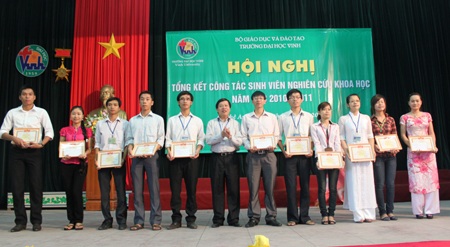 ĐH Vinh: 312 đề tài nghiên cứu khoa học trong năm học 2010-2011 - 1
