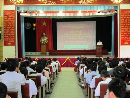 Hơn 43 ngàn thí sinh dự thi ĐH tại cụm thi Vinh - 1