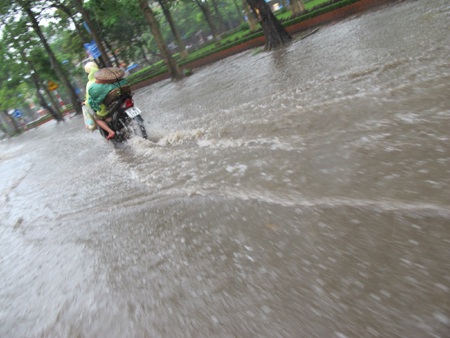 Cơn mưa chiều hạ nhiệt thành Vinh - 8