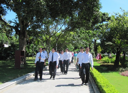 Chủ tịch nước dâng hương tại Khu di tích Kim Liên - 6 Chủ tịch nước dâng hương tại Khu di tích Kim Liên - 6