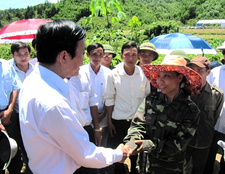 Chủ tịch nước dâng hương tại Khu di tích Kim Liên - 11 Chủ tịch nước dâng hương tại Khu di tích Kim Liên - 11