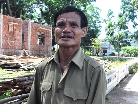 Ông Nguyễn Cảnh Mai, nguyên xã đội trưởng xã Hòa Sơn, Đô Lương.