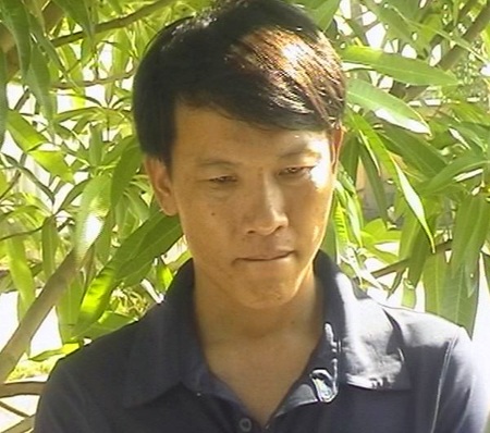 Hai đối tượng Đinh Vân và Phan Đình Cương bị bắt.