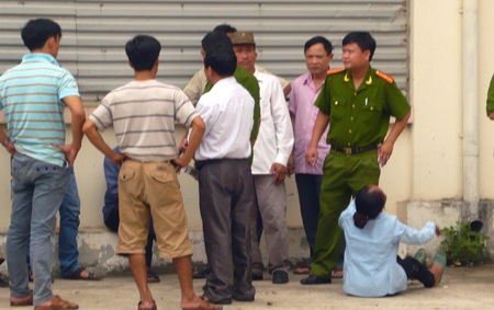 BVĐK TP Vinh - nơi xảy ra sự việc đau lòng khi hai mẹ con chị Vinh chết.