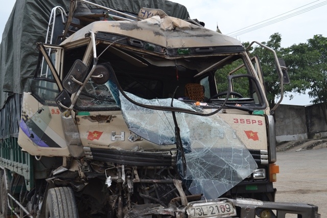 Vụ tai nạn xảy ra rạng sáng nay.