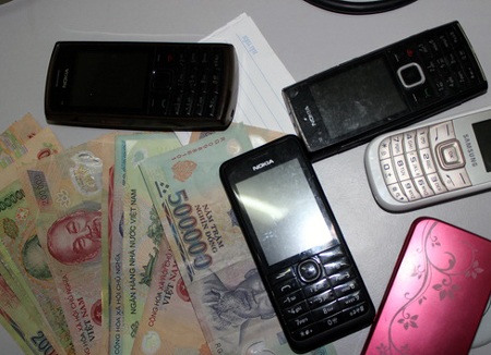  Tang vật vụ việc.