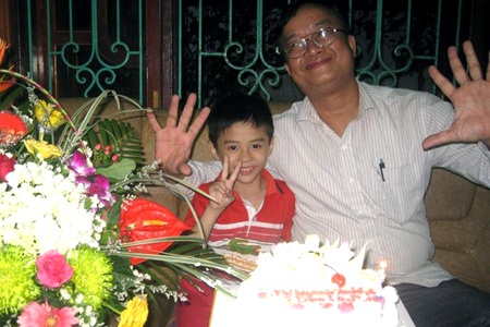 Một bức ảnh kỷ niệm của anh Dũng.