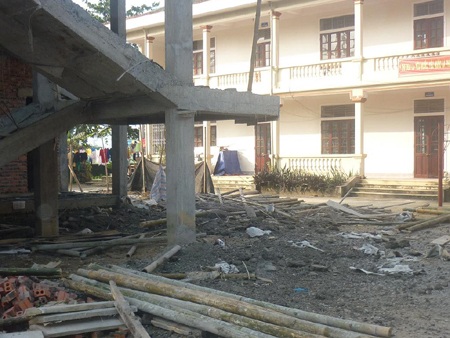 Vụ 5 công nhân thương vong: Giàn giáo không đảm bảo an toàn