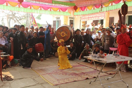 Lễ Khai Quang tại đền chùa Gám...