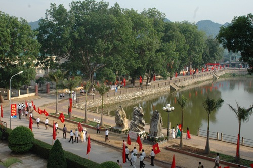 Một góc thị trấn Quỳ Hợp hôm nay.