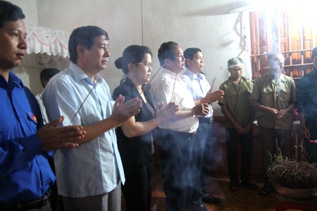 Đề nghị truy tặng liệt sĩ cho em Nguyễn Văn Nam