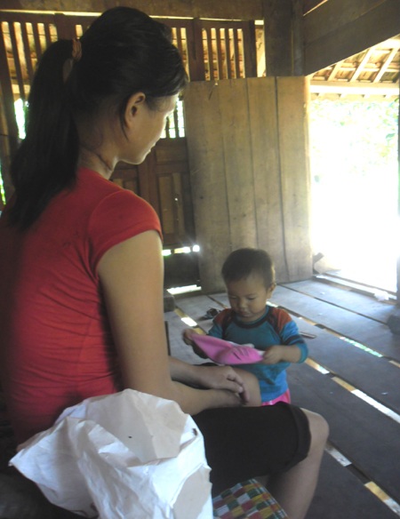 Chị Nghiệp bảo: Sẽ tha thứ cho chồng nếu chồng nhận ra sai lầm.