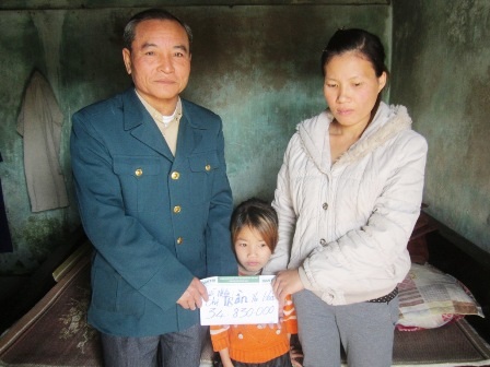 Gần 35 triệu đồng đến với bé Bùi Duy Khánh - 1 Gần 35 triệu đồng đến với bé Bùi Duy Khánh