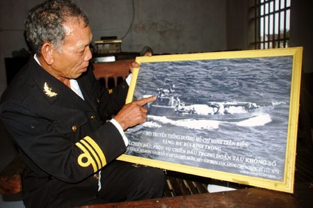 CCB Bùi Bình Trọng kể lại quãng thời gian làm nhiệm vụ trên tàu không số.