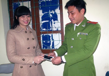 Công an TX Hoàng Mai trả lại 