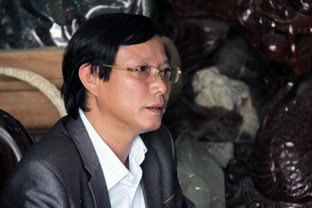 Ông Nguyễn Giang Hoài - Chủ tịch Hội doanh nghiệp nhỏ và vừa Quỳ Hợp cho biết: