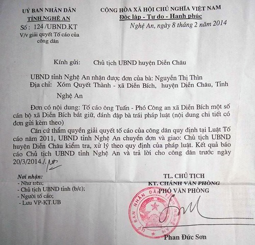 Nghi án phó công an xã đánh người nhập viện: Chủ tịch UBND tỉnh yêu cầu báo cáo