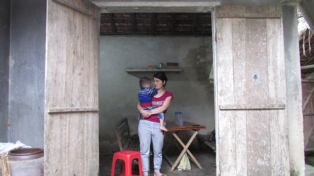 Những ngày trái gió, trở trời, bé Quốc Đại luôn bị 3 căn bệnh dằn vặt càng dữ dội hơn. 