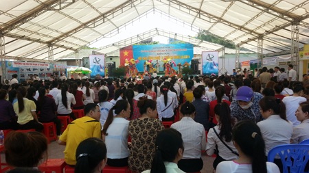 Gian trưng bày sản phẩm nước điện phân PH11.0.