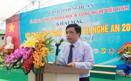 Khai mạc Hội chợ Công nghệ và Thiết bị Nghệ An 2014