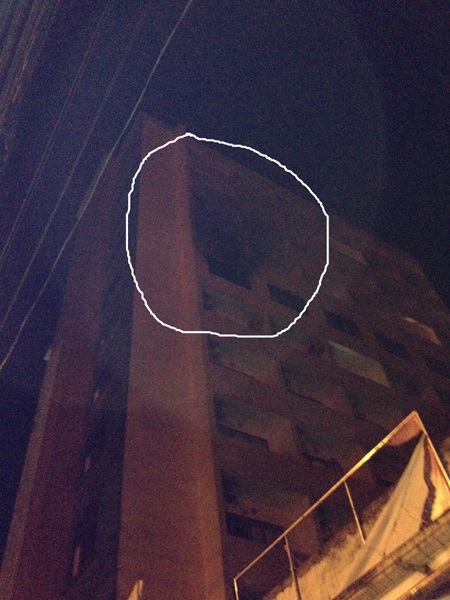 Tầng 6 của khách sạn Mường Thanh được cho là nơi xuất phát đám cháy.