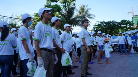 Đoàn viên thanh niên chung tay “Vì môi trường Xanh”