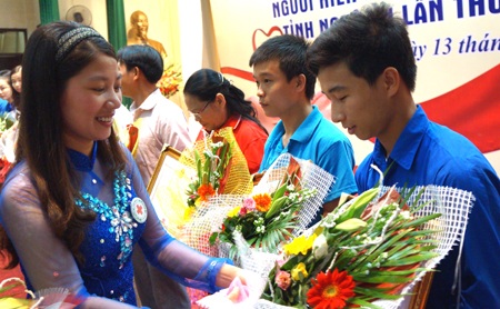 Ông Lê Xuân Đại - Phó chủ tịch UBND tỉnh Nghệ An phát biểu tại lễ tôn vinh và nhấn mạnh: K