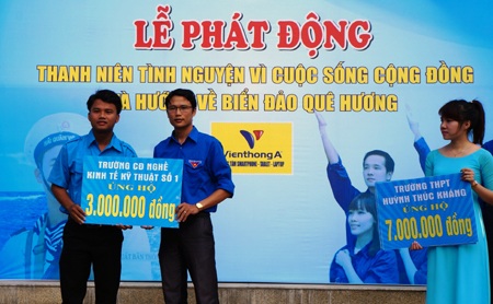 Chương trình đã ủng hộ được hơn 70 triệu đồng ủng hộ