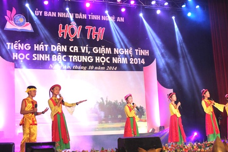 Các tiết mục dự thi được chuẩn bị công phu.