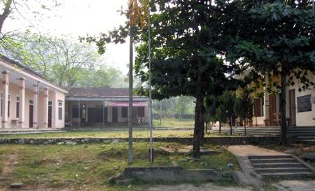 Trụ sở UBND xã Châu Lộc - nơi thời gian qua một số cán bộ đã làm thất thoát hàng trăm triệu đồng.