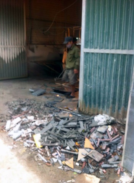 Nghệ An: Dừng hoạt động của xưởng cưa xẻ đá gây ô nhiễm môi trường