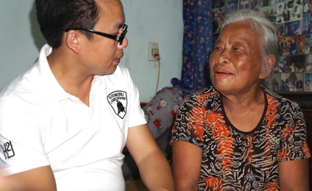 Bà Liên tâm sự cùng PV Dân trí.