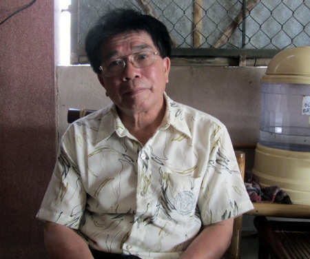 Di ảnh liệt sĩ Phan Đăng Cát.