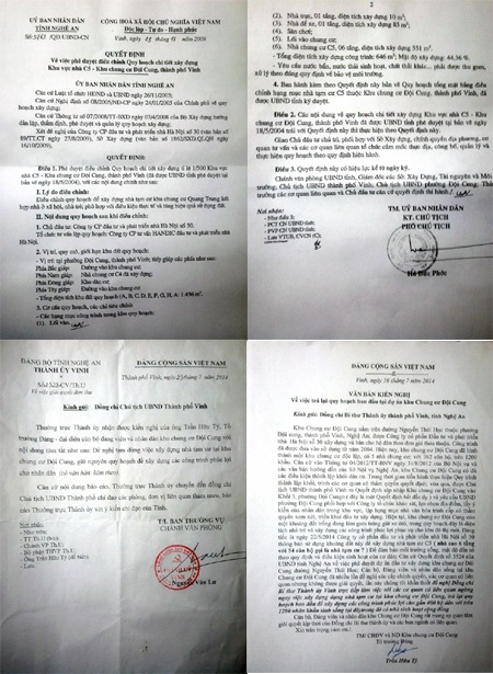  Ý kiến năm 2014 của
ông Huỳnh Thanh Điền

- PCT UBND tỉnh Nghệ An.