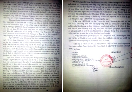 Khu vực xây dựng nhà trẻ đã bị biến thành bãi đỗ xe.