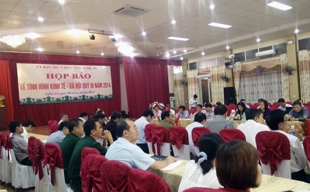 Toàn cảnh buổi họp báo quý III ngày 29/9.