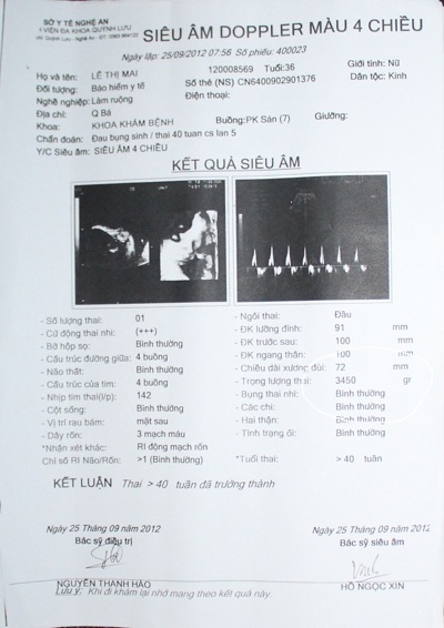 Bác sĩ cân sai… hài nhi chết ngạt?