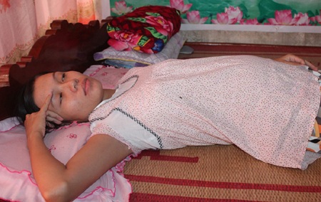 Giờ nằm trên giường bệnh chị Hảo chỉ mong: “Em th