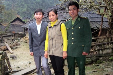 Cô Cụt Thị Bích ở rẻo cao biên giới Tương Dương (Nghệ An).