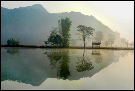 Giải Nhất thuộc về tác phẩm “Thuỷ mặc” của tác giả Trần Lan Anh - Đài PTTH Nghệ An