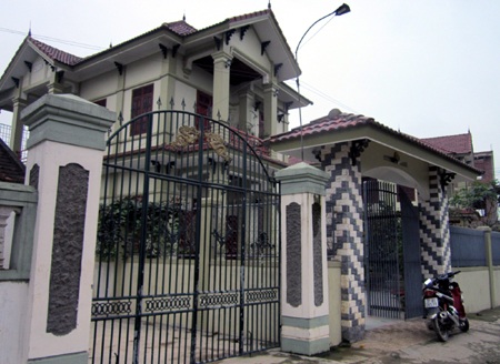 Phố biệt thự ở... “làng đồng nát”