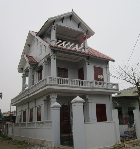 Phố biệt thự ở... “làng đồng nát”