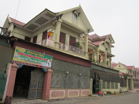 Phố biệt thự ở... “làng đồng nát”